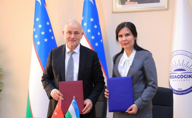OMÜ’den Özbekistan Urgenç Devlet Pedagoji Enstitüsü ile iş birliği hamlesi