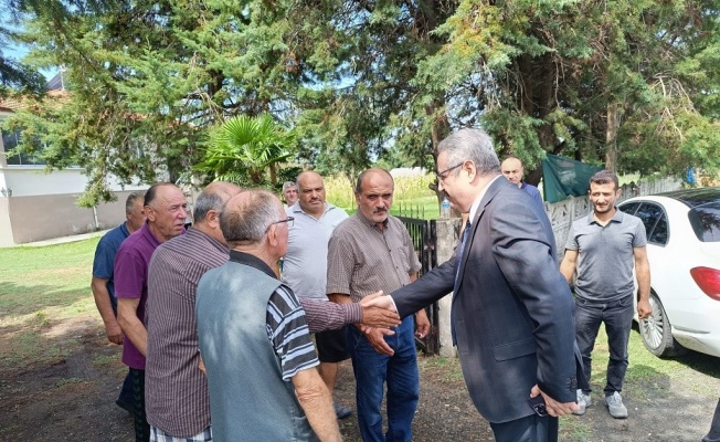 Kaymakam Sağlam: “Sorunları çözmek için buradayız”