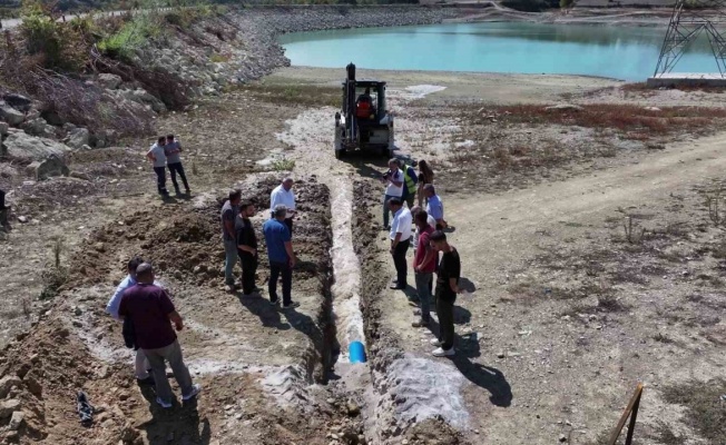 Kavak Güven Göleti’ne can suyu: 1 ilçe merkezi ve 54 kırsal mahalle susuz kalmaktan kurtuldu