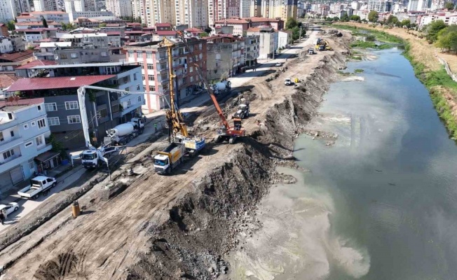 Mert Irmağı ıslahı ilçedeki taşkınların önüne geçecek