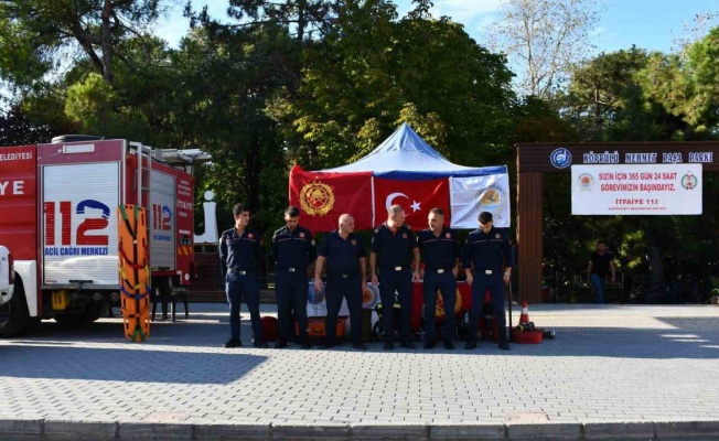 Vezirköprü’de İtfaiye Haftası kutlandı