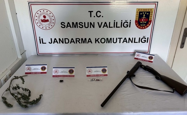 Samsun’da 14 yıl hapis cezası bulunan 2 kişi yakalandı