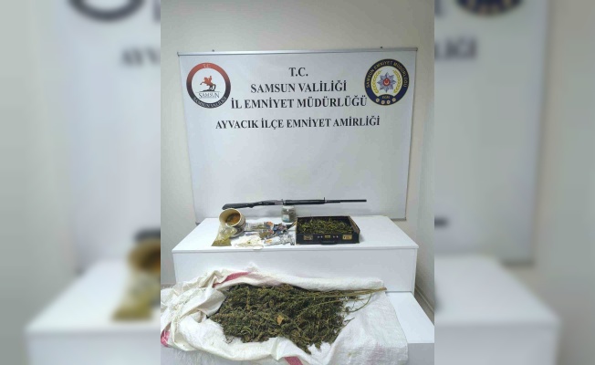 Samsun’da 2,5 kilo esrarla yakalanan şahıs gözaltına alındı