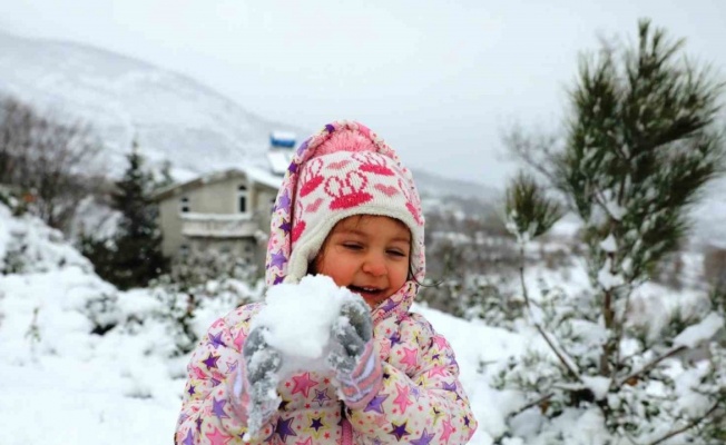 Samsun’da kar yağışı etkili oldu