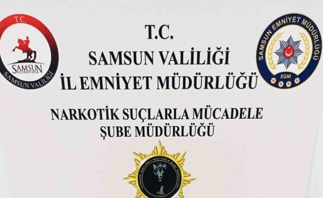 Samsun’da metamfetamin ele geçirildi