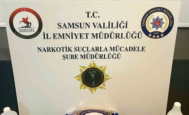 Samsun’da uyuşturucu operasyonu: 2 gözaltı