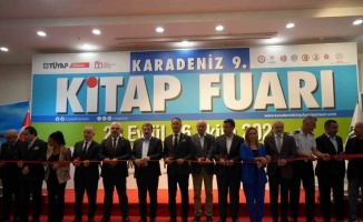 9. Karadeniz Kitap Fuarı açıldı