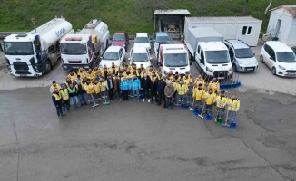 "Daha temiz Samsun" mesaisi: Bahar temizliği başladı